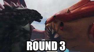 Godzilla Vs Crab Boss King | Round 3 (The Strongest Battlegrounds)