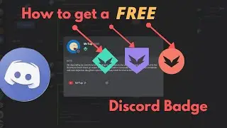 How to get a Free Discord Badge 2020