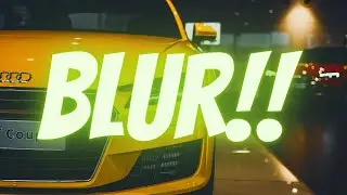 Blur (TM) oynuyoruz!!