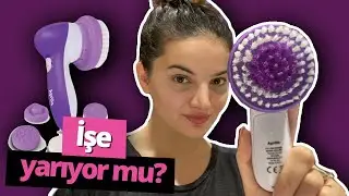 I BOUGHT A FACE CLEANSER DEVICE FROM A101 FOR 35 TL 😱 (APRİLLA FACE CLEANSER DEVICE REVIEW)