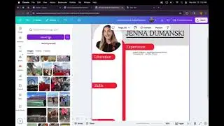 How To Create a Digital Resume Using Canva