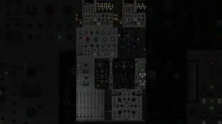 Modular generative ambient patch with VCV Rack
