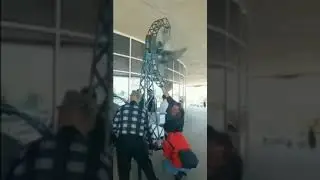 ветрогенератор уже на выставке