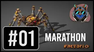 #01 A Marathon Start | Lets Play Factorio: Marathon