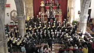 Marcha Real. 4K. Concierto Rosario de Arriate. Padre Jesús. Ronda 2022