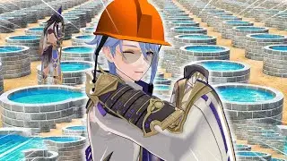 CONSTRUÍ 100 POZOS EN SUMERU 🕳️💧| GENSHIN IMPACT