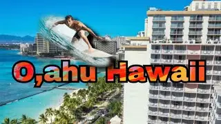 O,ahu Hawaii(waikiki beach view)4k/HD format #subscribe #hawaii #travel