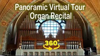 Organ Music at St. Michael's Church.TURKU. May 2024. 8K 360°VR video.(Subtitles) #insta360x4