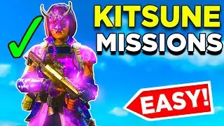 How To Complete KITSUNE OPERATOR MISSIONS In Cold War & Warzone! Fastest Way To Unlock Kitsune Skins