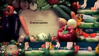 Chef Intro Opener - Vegetables Titles