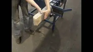 Установка для упаковки опилок и сена для домашних животных