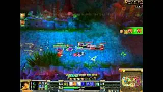 Nidalee 3v3 tank goes enrage.