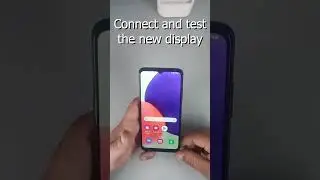 Samsung A22 5G LCD Screen Replacement | Disassembly