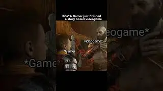 Gamer POV: | #godofwarragnarok #god #gaming #vs #gamer