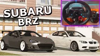 Realistic Drive to The City with Logitech G29 + Shifter | BeamNG Drive