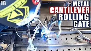 Metal Cantilever Rolling Gate| JIMBO'S GARAGE