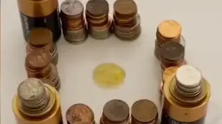 |How to make DC motor with coin at home|coin rotation|#viral #short #coin #battery #HARPREETSGJ #SGJ