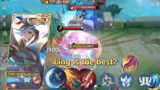 Don't do that in mobile legends gameplay ling is the best hero?