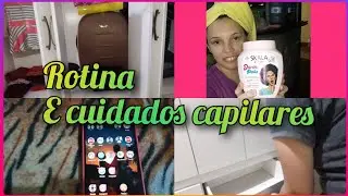 Vlog/Rotina, cuidados capilares, Arrume-se comigo