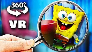 360° VR - CAN YOU FIND SPONGEBOB ?!