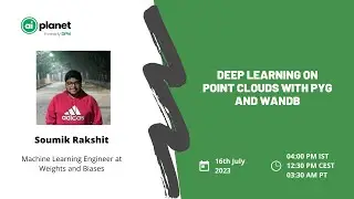 Deep Learning on Point Clouds with PyG and WandB