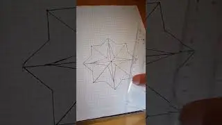 How to draw an optical illusion of stars #shorts #viralvideo #art #trending