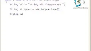 28  How to convert a string totally into upper case