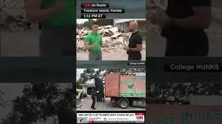 Hurricane Helene Relief and Hurricane Milton Prep - College HUNKS on CNN