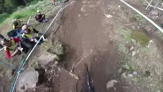 Helmet Cam Polygon UR Team | Val Di Sole 2018 | Kenta Gallagher