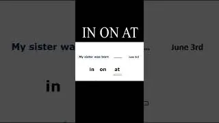 Preposition Exercise-3 