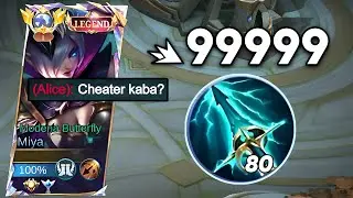 MIYA FIRST ITEM SKY PIERCER IS TOO MUCH OP IN EARLY GAME!!😱 MIYA BEST BUILD 2024! (100% BROKEN)