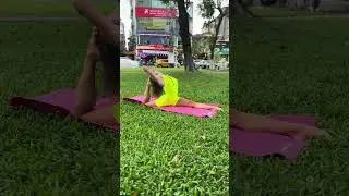 Front Split | Chebyjane #shorts #yoga #stretching