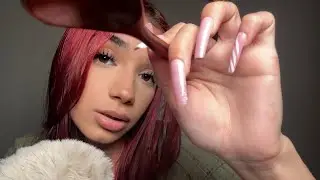 ASMR Eating your Face 👅💤✨ lots of scoops & mouth sounds
