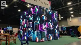 ClearLED Transparent LED Cube at DSE 2023