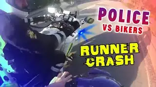 Police VS Bikers! Cops Chases Motorcycle - Moto Compilation 2023
