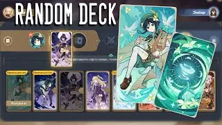 Playing Random Venti Deck in Zero Hour Invokation Event 3.7 | Genshin Impact TCG