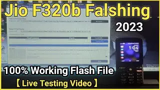 Jio F320B flashing 100% tested| Jio F320B TestedFlash Filel Jio F320B Flashing 1 