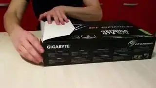 GPU GIGABYTE GeForce GTX 970 G1 GAMING 4GB DDR5 256-bit Unboxing