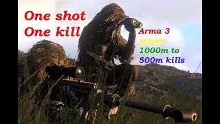 Arma 3 sniper mission | long Range Sniping | Ghillie sniper gameplay one shot one kill