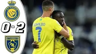Al Nassr vs Al Taawon 0-2 Highlights & All Goals 2023 HD #alnassr #AlTaawoun #alnassrvsaltaawoun