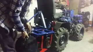 Зубр 4*4 культиватор