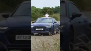 Audi RS7 Performance vs IONIQ 5 N #dragrace #youtubeshorts #audirs7 #shorts #ytshorts credit -Carwow