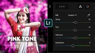Lightroom presets free download 2024 | Lightroom photo editing | preset lightroom mobile | Pink
