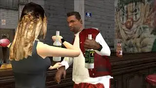 GTA: San Andreas - 65. - Свидание с Мишель Кенс №5 - Мишель Кенс подарила мне костюм гонщика