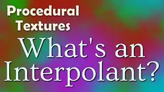 What's an interpolant? Affinity Photo's Procedural Texture Filter