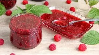 Малиновое варенье за 15 минут.✅Лучший рецепт в ютубе.Как приготовить малиновое варенье на зиму .
