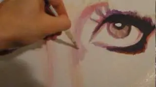 Lady Gaga - Paparazzi - Nick San Pedro Painting
