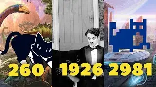Maxwell the Cat Dance in Different years