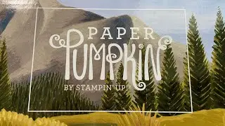 Exploring In Color Paper Pumpkin Kit May, 2023