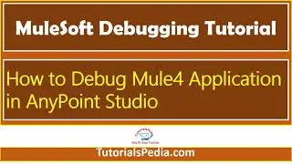 MuleSoft Debugging Tutorial| Debug Mule Application |AnyPoint Studio Debug |Debug MuleSoft Project